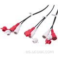 Aplicación industrial de cable personalizada de UCOAX